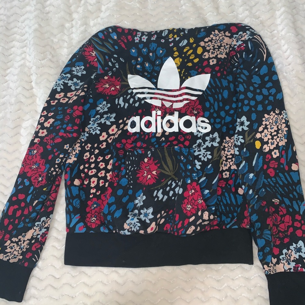 Junior girl’s flower patterned jacket